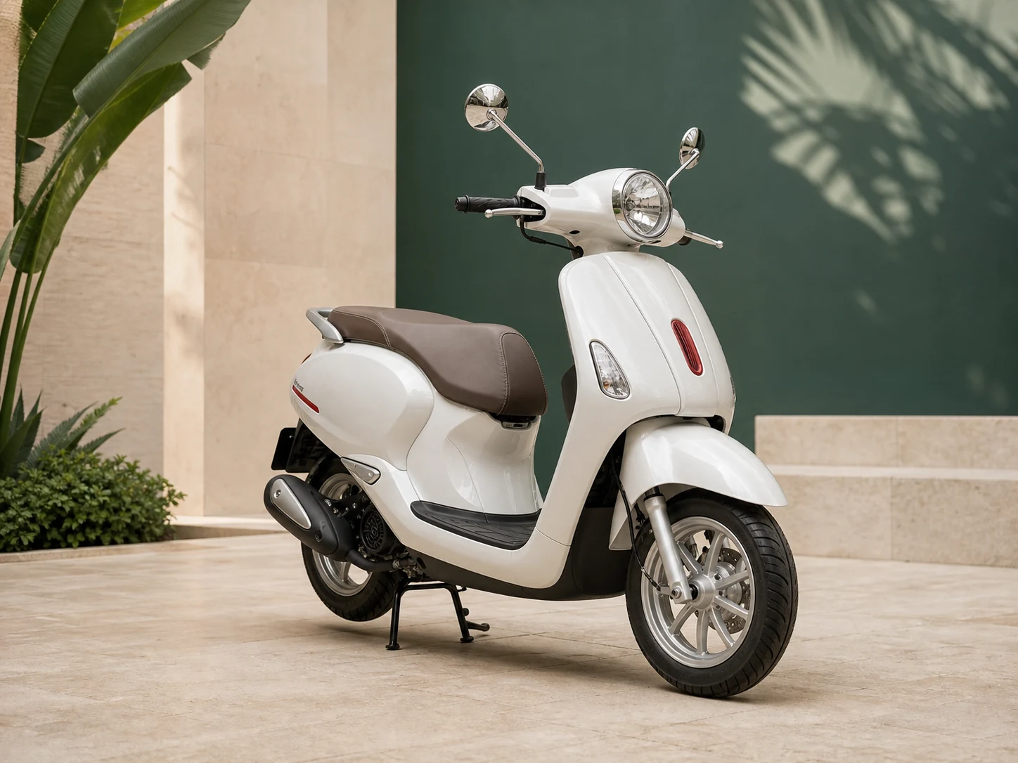 Light Budget automatic scooter category photographed in Ho Chi Minh City