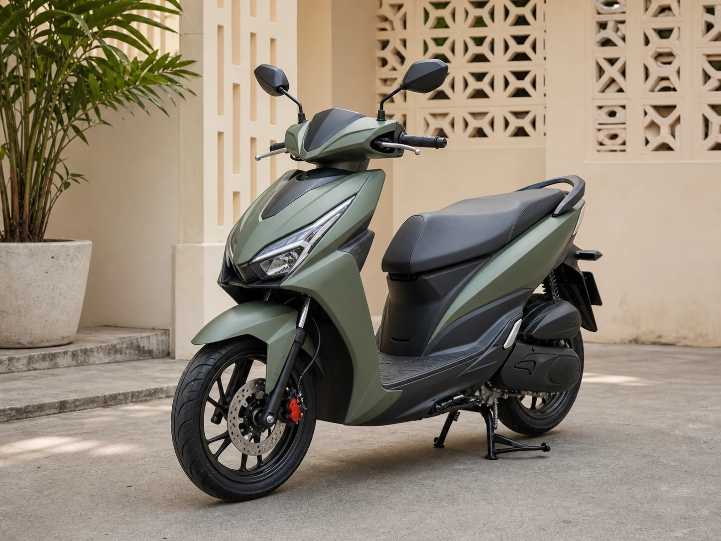Automatic Comfort scooter category available through verified HCMC partners